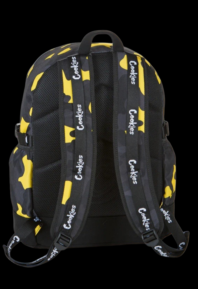 Cookies Yellow Camo Bag - back