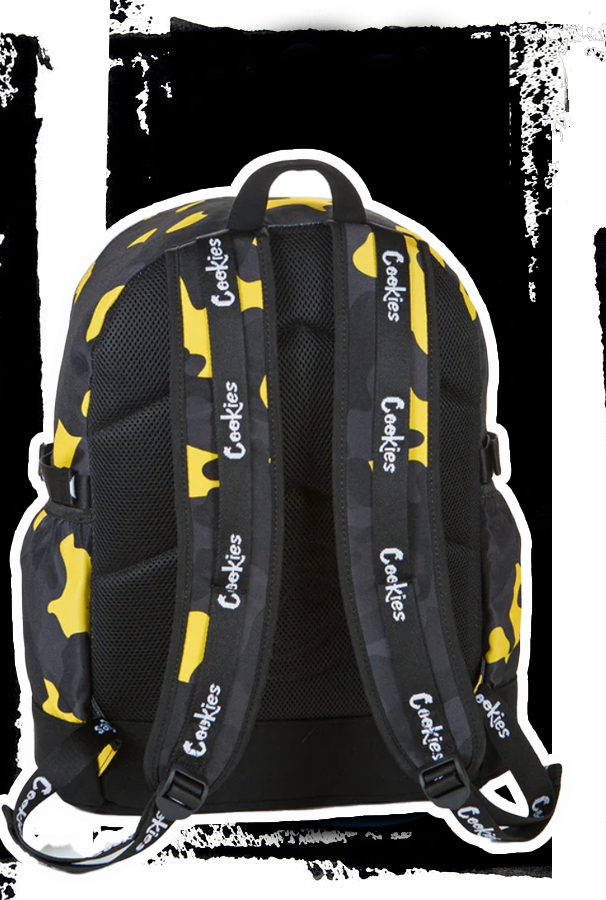 Cookies Yellow Camo Tee - back