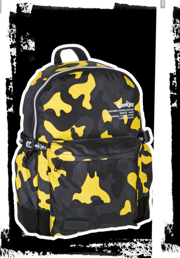 Cookies Yellow Smell Proof Camo Bag