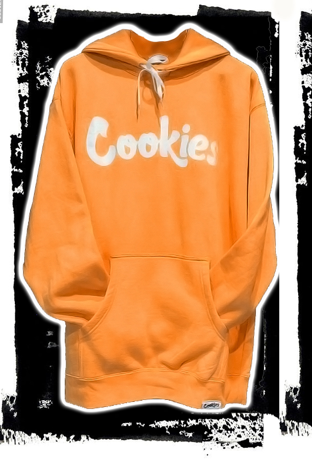 Cookies Orange Hoodie Cream logo - Image 2